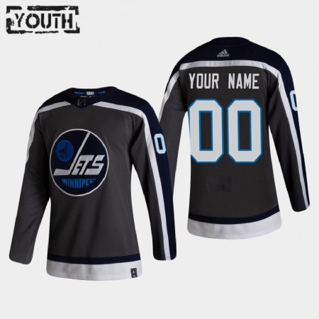 Kinder Eishockey Winnipeg Jets Trikot Custom 2020-21 Reverse Retro Authentic